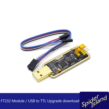 High quaity FT232 Module USB to Serial port USB to TTL Upgrade Download / brush board FT232BL / RL Adapter with cable
High quaity FT232 Module USB to Serial port USB to TTL Upgrade Download / brush board FT232BL / RL Adapter with cable