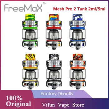 New Original Freemax Mesh Pro 2 Tank 5ml Capacity 510 Thread E-cigarette Vape Atomizer for Freemax Maxus 200W TC Kit Vs Zeus X
New Original Freemax Mesh Pro 2 Tank 5ml Capacity 510 Thread E-cigarette Vape Atomizer for Freemax Maxus 200W TC Kit Vs Zeus X