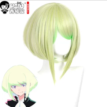 HSIU Anime PROMARE LIO FOTIA Cosplay wig Yellow-green gradient hair Party Halloween girl Cosplay Wig Fiber Synthetic Short Hair 
HSIU Anime PROMARE LIO FOTIA Cosplay wig Yellow-green gradient hair Party Halloween girl Cosplay Wig Fiber Synthetic Short Hair