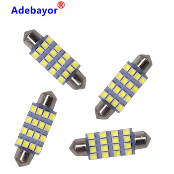 Adebayor 500pcs 31mm 36mm 39mm 41mm 3528 1210 SMD 16 LED Car Auto Festoon Dome Interior Map Lights Bulb Lamp for DC 12V
Adebayor 500pcs 31mm 36mm 39mm 41mm 3528 1210 SMD 16 LED Car Auto Festoon Dome Interior Map Lights Bulb Lamp for DC 12V