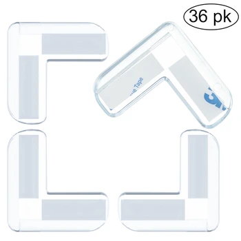 36PCS/Pack Baby Safety L Shape Transparent Protector Cover Table Corner Guards Children Protection Furnitures Edge Corner Guards
36PCS/Pack Baby Safety L Shape Transparent Protector Cover Table Corner Guards Children Protection Furnitures Edge Corner Guards