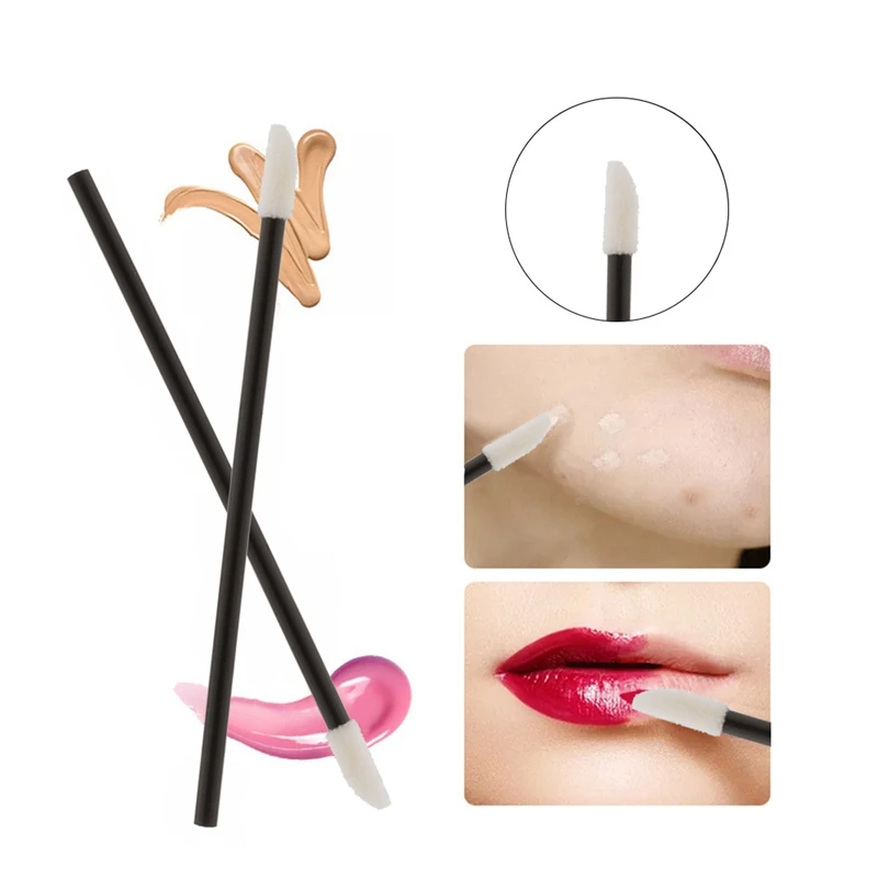 100 Pcs/pack Disposable Lip Brush Portable Mini Flocking Concealer Pen Eye Shadow Lip Glaze Lipstick Lip Glossy Applicator
100 Pcs/pack Disposable Lip Brush Portable Mini Flocking Concealer Pen Eye Shadow Lip Glaze Lipstick Lip Glossy Applicator