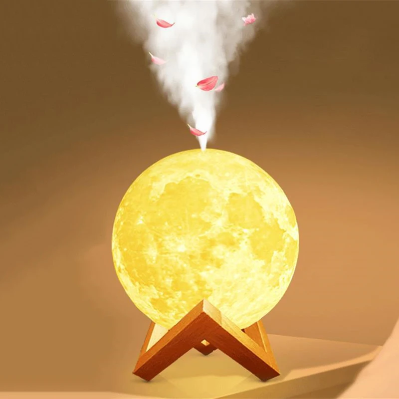 880ml USB Aroma Diffuser Ultrasonic Essential Oil Air Humidifier Full Moon Lamp Night Light Night Cool Mist Purifier For Office
880ml USB Aroma Diffuser Ultrasonic Essential Oil Air Humidifier Full Moon Lamp Night Light Night Cool Mist Purifier For Office