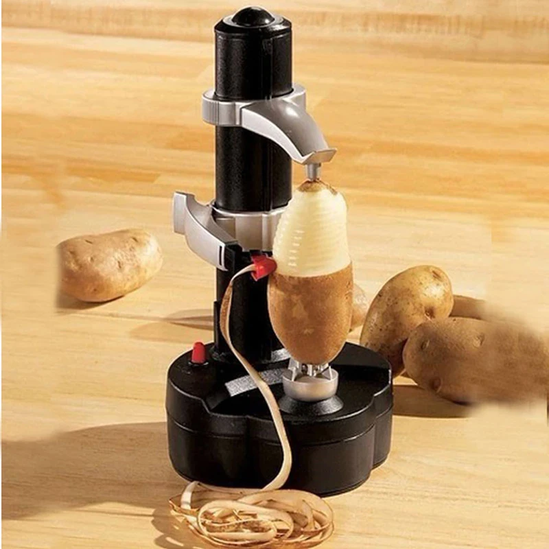 1PC New Electric Spiral Peeler Cutter Slicer Fruit Potato Peeling Automatic Battery Operated Machine Adjustable Blade
1PC New Electric Spiral Peeler Cutter Slicer Fruit Potato Peeling Automatic Battery Operated Machine Adjustable Blade
