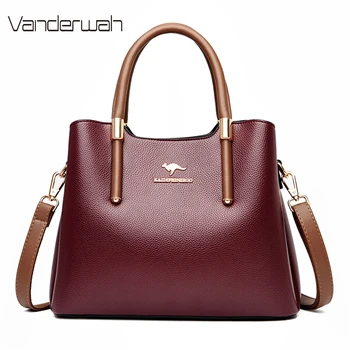 Leather Casual Crossbody Bags for Women 2020 Ladies Luxury Designer Tote Handbag Top-Handle High Quality Shoulder Bag Sac A Main
Leather Casual Crossbody Bags for Women 2020 Ladies Luxury Designer Tote Handbag Top-Handle High Quality Shoulder Bag Sac A Main