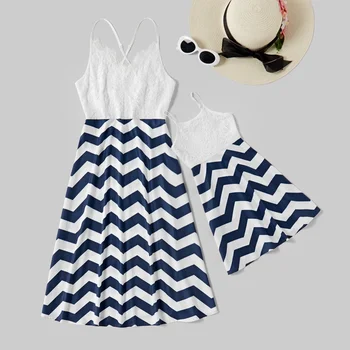 bunvel Mother Daughter Dresses Family Matching Clothes Striped Patchwork Summer Outfits Sweet Toddler Newborn Girl Clothes
bunvel Mother Daughter Dresses Family Matching Clothes Striped Patchwork Summer Outfits Sweet Toddler Newborn Girl Clothes