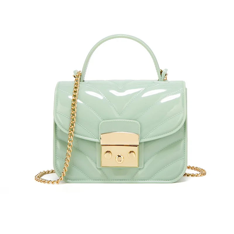 2019 Spring And Summer New Style Jelly Bag with Chain Korean-style Fashion Shoulder Oblique WOMEN'S Bag
2019 Spring And Summer New Style Jelly Bag with Chain Korean-style Fashion Shoulder Oblique WOMEN'S Bag