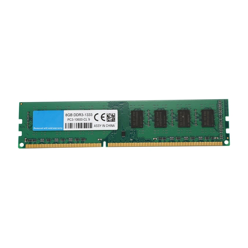 Desktop DDR3 DIMM 8GB 1333Mhz Memory RAM PC3-10600 AMD Dedicated Memory Double Sided Particle 1.5V 240Pin Memory Unbuffered Non-
Desktop DDR3 DIMM 8GB 1333Mhz Memory RAM PC3-10600 AMD Dedicated Memory Double Sided Particle 1.5V 240Pin Memory Unbuffered Non-