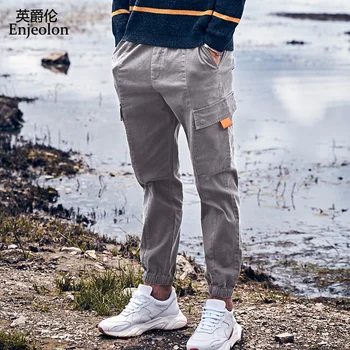 Enjeolon Men Cargo Pant Autumn Multi-pocket Elastic Waist Harem Pant Streetwear Hip Hop Casual Joggers Male Trousers KZ6392
Enjeolon Men Cargo Pant Autumn Multi-pocket Elastic Waist Harem Pant Streetwear Hip Hop Casual Joggers Male Trousers KZ6392