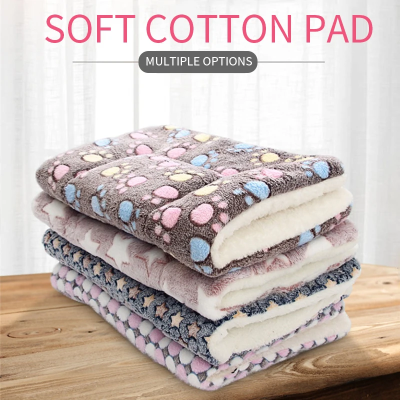 Thicken Print Pet Dog Blanket Soft Comfortable Bed Mat For Large/Medium/Small Dogs Cats Sofa Cushion Home Washable Rug Keep Warm
Thicken Print Pet Dog Blanket Soft Comfortable Bed Mat For Large/Medium/Small Dogs Cats Sofa Cushion Home Washable Rug Keep Warm