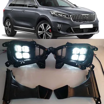 For KIA Sorento 2018 Front bumper LED fog light Driving foglight Replacement Fog lamp Running light DRL daytime light
For KIA Sorento 2018 Front bumper LED fog light Driving foglight Replacement Fog lamp Running light DRL daytime light
