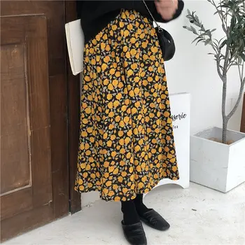 WICCON New Women Loose Florals 2020 Spring Elastic-Waist Ginkgo Flowers High Waist Chic Hot Sale High Quality Simple Skirts
WICCON New Women Loose Florals 2020 Spring Elastic-Waist Ginkgo Flowers High Waist Chic Hot Sale High Quality Simple Skirts