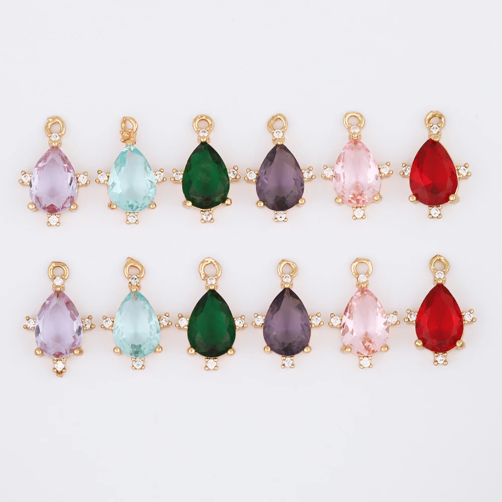 WHSOK 50Pcs 10*17MM Crystal Charms/Oval Waterdrop Shape/Earrings Pendant/Jewelry Findings Components/DIY/Jewelry Accessories
WHSOK 50Pcs 10*17MM Crystal Charms/Oval Waterdrop Shape/Earrings Pendant/Jewelry Findings Components/DIY/Jewelry Accessories