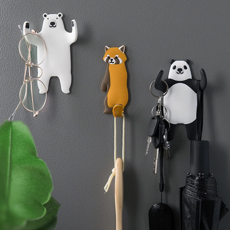 Creative cartoon animal hook cute cute pet tail bendable fun PVC soft rubber home refrigerator decoration seamless sticky hook
Creative cartoon animal hook cute cute pet tail bendable fun PVC soft rubber home refrigerator decoration seamless sticky hook