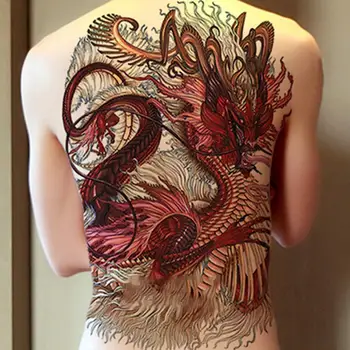 Waterproof disposable tattoo big picture full back tattoo sticker C9S4
Waterproof disposable tattoo big picture full back tattoo sticker C9S4