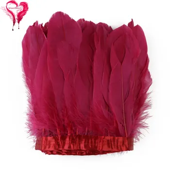 Goose Feathers Trimming Dyed Colored Goose Plumes Trim Width 6-8 inches For DIY Carnival Clothing Decorative Accessories
Goose Feathers Trimming Dyed Colored Goose Plumes Trim Width 6-8 inches For DIY Carnival Clothing Decorative Accessories