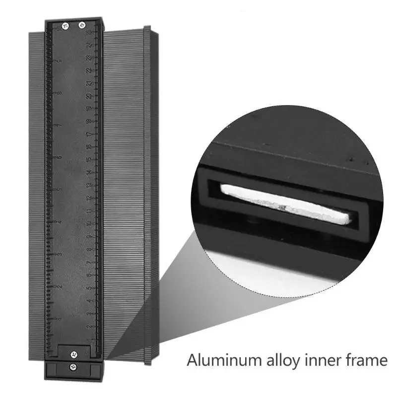 Plastic Gauge Contour Profile Copy Gauge Duplicator ABS 10inch Contour Gauge Duplicator Profile Copy Laminate Tile General Tool
Plastic Gauge Contour Profile Copy Gauge Duplicator ABS 10inch Contour Gauge Duplicator Profile Copy Laminate Tile General Tool