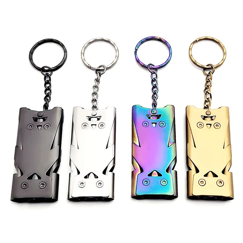 Triple Pipe High Decibel Outdoor Emergency SOS Whistle Keychain Portable EDC Tool Outdoor Survival Whistle Cheerleading Whistle
Triple Pipe High Decibel Outdoor Emergency SOS Whistle Keychain Portable EDC Tool Outdoor Survival Whistle Cheerleading Whistle