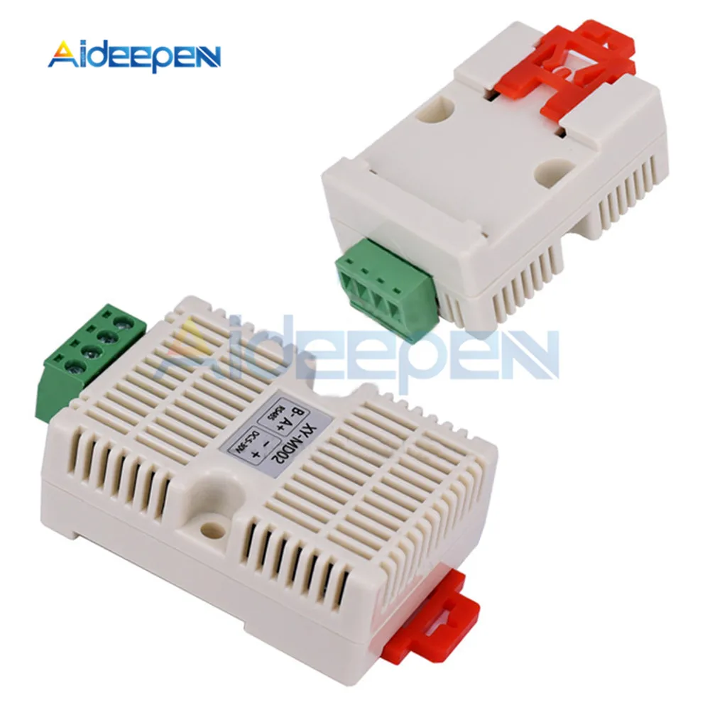 Temperature and Humidity Transmitter RS485 Serial Communica Temperature Sensors Modbus RTU Acquisition Module SHT20
Temperature and Humidity Transmitter RS485 Serial Communica Temperature Sensors Modbus RTU Acquisition Module SHT20