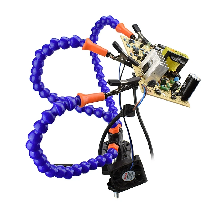 Bench Vise Table Clamp Soldering Station with 3pc Flexible Arms Soldeirng Iron Holder PCB Welding Repair Third Hand Tool
Bench Vise Table Clamp Soldering Station with 3pc Flexible Arms Soldeirng Iron Holder PCB Welding Repair Third Hand Tool