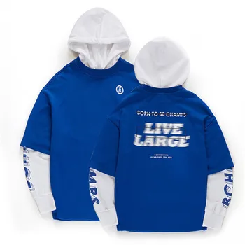 Kpop Bangtan Boys Min Yanqi Suga Same Color Matching Hooded Casual Style Long Sleeve T shirt Loose Coat Men and Women Tops
Kpop Bangtan Boys Min Yanqi Suga Same Color Matching Hooded Casual Style Long Sleeve T shirt Loose Coat Men and Women Tops