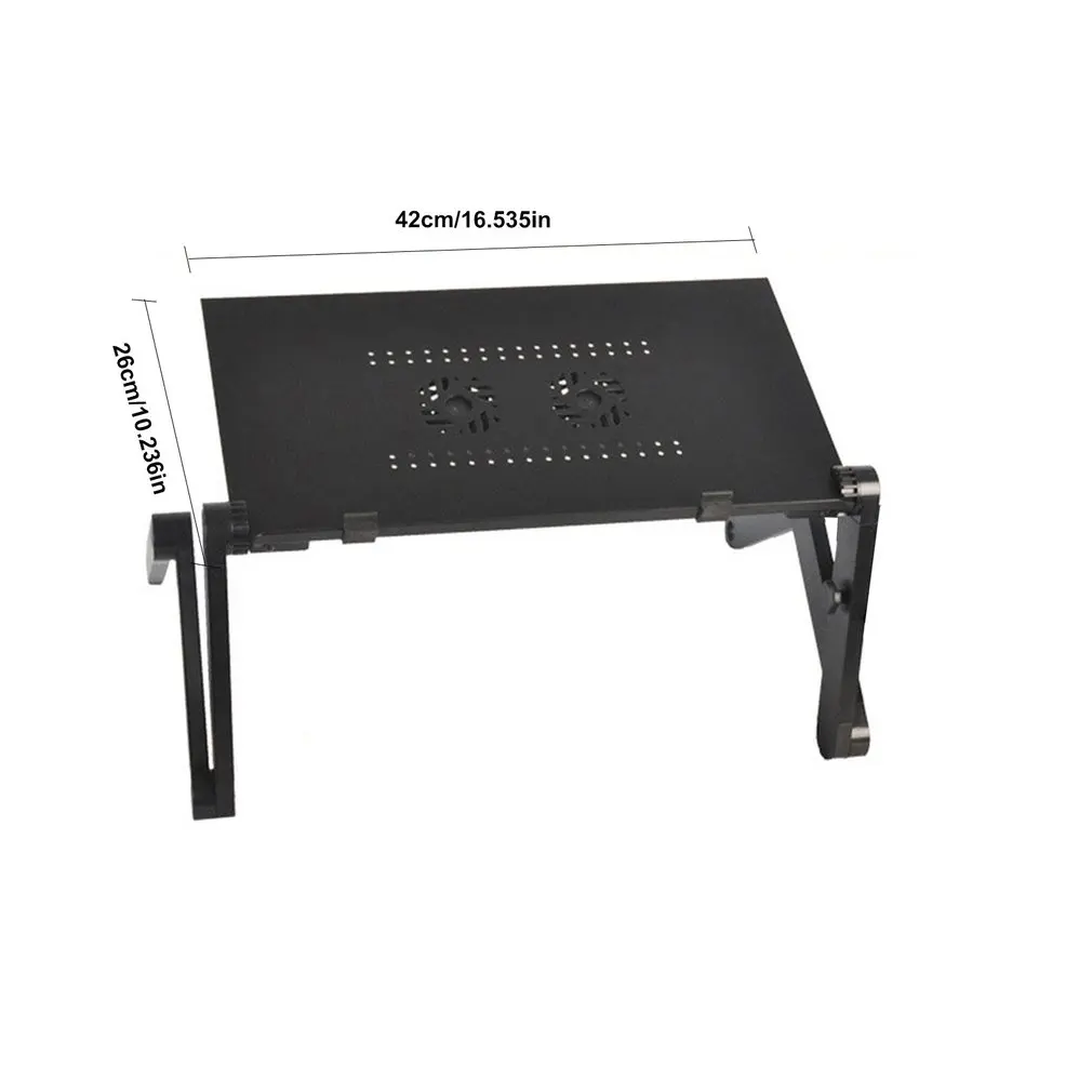Laptop desk Magnesium alloy ABS With dual fans Collapsible No installation required One second lock Place Your Laptop
Laptop desk Magnesium alloy ABS With dual fans Collapsible No installation required One second lock Place Your Laptop