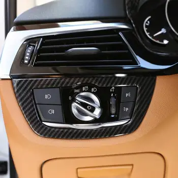 Car Interior Headlight Frame Trim Cover Decorative sticker Car Carbon Fiber ABS Plastic for BMW 5 Series G30 2017-2018
Car Interior Headlight Frame Trim Cover Decorative sticker Car Carbon Fiber ABS Plastic for BMW 5 Series G30 2017-2018