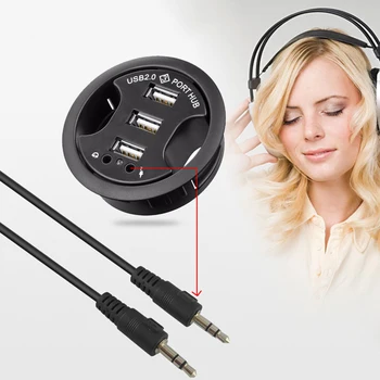 Portable High Speed Desk Charger Hub Multifunctional Mobile Accessories 3 Ports Overload Protection Stereo Sound Adapter USB 2.0
Portable High Speed Desk Charger Hub Multifunctional Mobile Accessories 3 Ports Overload Protection Stereo Sound Adapter USB 2.0