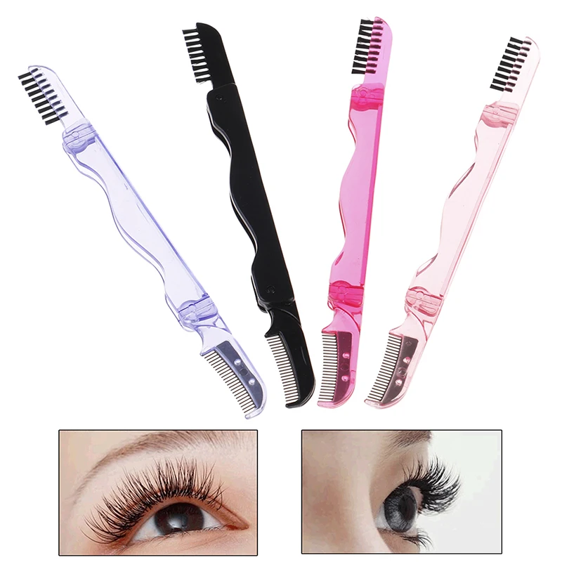 1Pcs Professional Foldable Stainless Steel Teeth Lash Comb Eyebrow Shaper Eyelashes Comb Beauty Makeup Tools
1Pcs Professional Foldable Stainless Steel Teeth Lash Comb Eyebrow Shaper Eyelashes Comb Beauty Makeup Tools