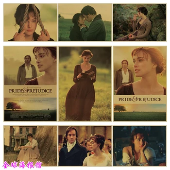 Pride & Prejudice/Knightley's film classic movie/kraft paper/bar poster/Retro Poster/decorative painting
Pride & Prejudice/Knightley's film classic movie/kraft paper/bar poster/Retro Poster/decorative painting