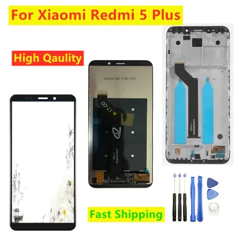 AAA Qaulity LCD For Xiaomi Redmi 5 Plus LCD Display Touch Screen Digitizer Assembly with Frame For Redmi5 Plus Hongmi 5 Plus LCD
AAA Qaulity LCD For Xiaomi Redmi 5 Plus LCD Display Touch Screen Digitizer Assembly with Frame For Redmi5 Plus Hongmi 5 Plus LCD
