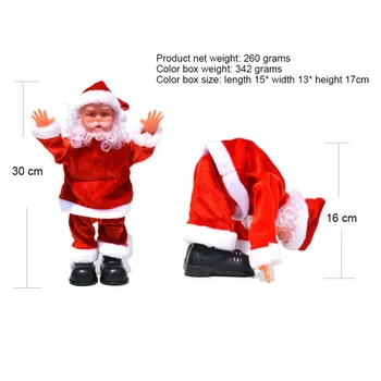 Electric Christmas Santa Claus Hanging Doll rolling New Year Xmas Tree Decoration Climbing Ladder Santa Claus Children Toys 1
Electric Christmas Santa Claus Hanging Doll rolling New Year Xmas Tree Decoration Climbing Ladder Santa Claus Children Toys 1