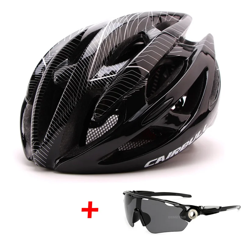 Ultralight Cycling Helmet with Sunglasses Integrally-molded Bicycle Sports Safety Helmet Men Women Mountain Bike Riding Helmets
Ultralight Cycling Helmet with Sunglasses Integrally-molded Bicycle Sports Safety Helmet Men Women Mountain Bike Riding Helmets