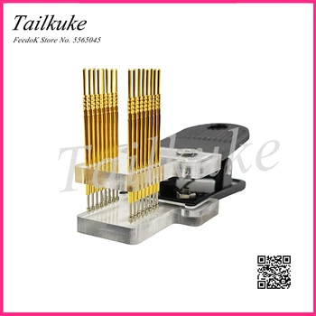 ESP8266 Probe Clip Burner Test and Debug Without Welding, Suitable for ESP-07 / 12E / 12F and Other Modules
ESP8266 Probe Clip Burner Test and Debug Without Welding, Suitable for ESP-07 / 12E / 12F and Other Modules