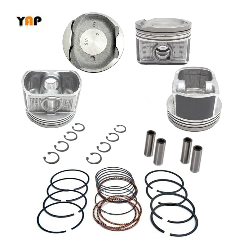 New Engine Piston Ring Set FOR FITTOYOTA RAV-4 AVENSIS AURION CAMRY 1AZFE 2.0L L4 STD 13101-28061 13011-28120 2000-2009 |