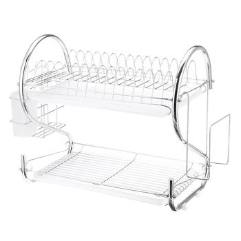 2/3 Tiers Multifunctional Dish Drainer Cutlery Cup Drying Holder Rack Stainless Steel Drainer Kitchen Accessories Organizer
2/3 Tiers Multifunctional Dish Drainer Cutlery Cup Drying Holder Rack Stainless Steel Drainer Kitchen Accessories Organizer