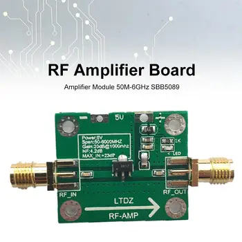 RF Amplifier Board Transmitter Circuit Board Amplifier Module 50M-6GHz SBB5089 Amplifier Board
RF Amplifier Board Transmitter Circuit Board Amplifier Module 50M-6GHz SBB5089 Amplifier Board