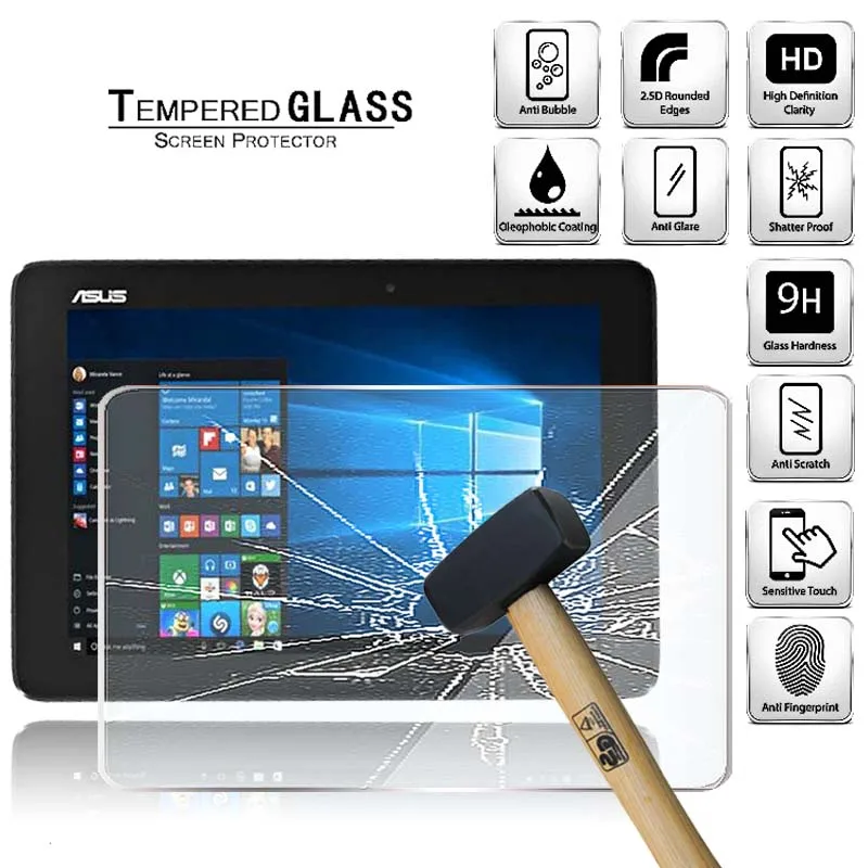 Tablet Tempered Glass Screen Protector Cover for Asus Transformer Book T100 Chi 10.1" Anti-Scratch Tablet Computer Tempered Film
Tablet Tempered Glass Screen Protector Cover for Asus Transformer Book T100 Chi 10.1" Anti-Scratch Tablet Computer Tempered Film