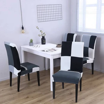 Stretch Removable and Washable Dining Room Chair Covers Set Banquet Slipcover Protector Folding Decoration for Wedding, Party,Ce
Stretch Removable and Washable Dining Room Chair Covers Set Banquet Slipcover Protector Folding Decoration for Wedding, Party,Ce