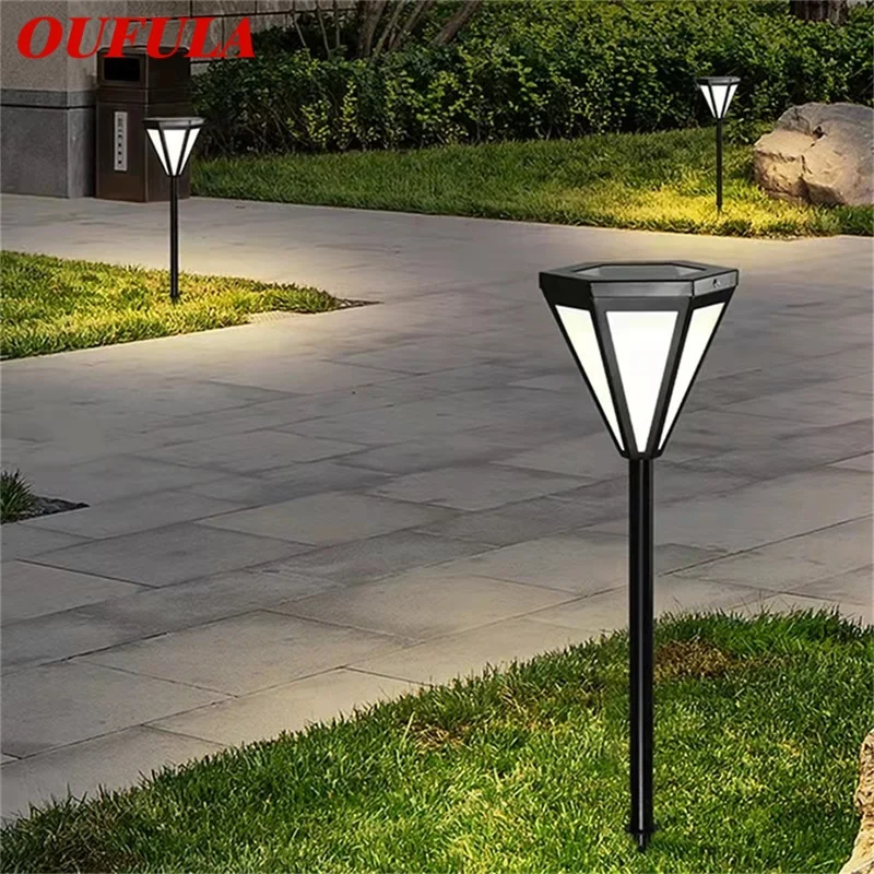OUFULA Outdoor Contemporary Simple Lawn Lamp Black LED Lighting Waterproof Home for Villa Garden
OUFULA Outdoor Contemporary Simple Lawn Lamp Black LED Lighting Waterproof Home for Villa Garden
