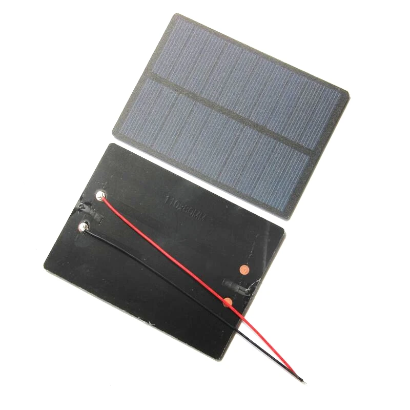 1 3 Вт 5 В солнечная батарея + 15 см кабель солнечный модуль поликристаллическая ПЭТ