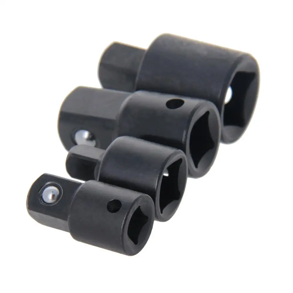1set Black Socket Ratchet Converter Adapter Reducer 3/8" To 1/4" 1/4" To 3/8" 3/8" To 1/2" 1/2" To 3/8" All 4Models x1pcs/Model
1set Black Socket Ratchet Converter Adapter Reducer 3/8" To 1/4" 1/4" To 3/8" 3/8" To 1/2" 1/2" To 3/8" All 4Models x1pcs/Model