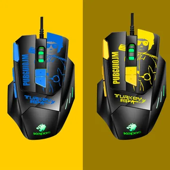 BLOODBAT Gaming Mouse Ergonomic Wired Mouse 8 Keys LED 4000 DPI Programmable Mouse Gamer Mice Silent Mause with Backlight for PC
BLOODBAT Gaming Mouse Ergonomic Wired Mouse 8 Keys LED 4000 DPI Programmable Mouse Gamer Mice Silent Mause with Backlight for PC
