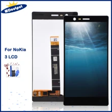 Ensemble écran tactile LCD de remplacement, 5.0 pouces, pour Nokia N3, Nokia3 n3 TA-1020 TA-1028 TA-1032 TA-1038=