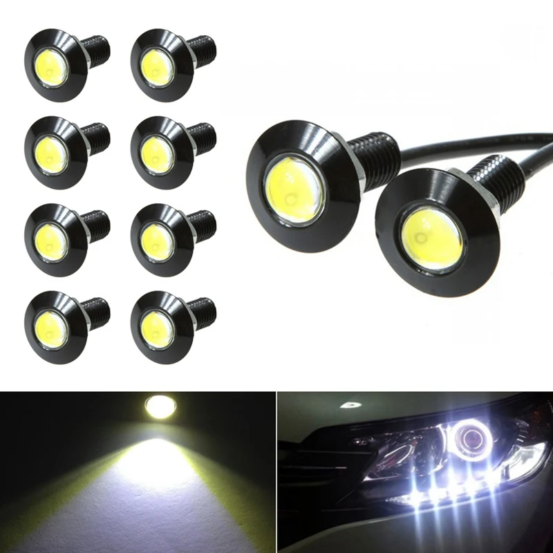 10Pcs/Set 23MM/18MM Car LED Eagle Eye DRL Reverse Daytime Running Light Automotive Backup Parking Signal Lamp Car Styling
10Pcs/Set 23MM/18MM Car LED Eagle Eye DRL Reverse Daytime Running Light Automotive Backup Parking Signal Lamp Car Styling