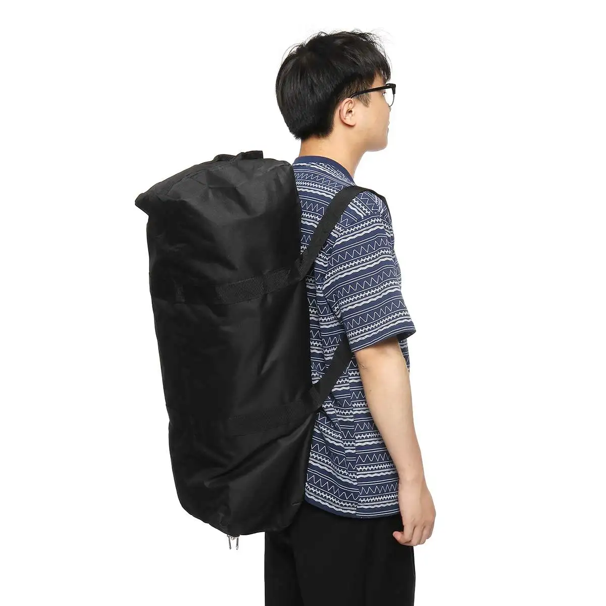 55/100/150L Gym Bag Outdoor Women Men's Black Large Capacity Duffle Travel Gym Weekend Overnight Bag Waterproof Sport Bags 55/100/150L Gym Bag Outdoor Women Men's Black Large Capacity Duffle Travel Gym Weekend Overnight Bag Waterproof Sport Bags