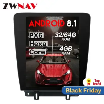 PX6 4+64 Tesla vertical screen Android 8.1 Car dvd Multimedia Player For Ford Mustang 2010-2014 GPS Navi Radio type recorder Map
PX6 4+64 Tesla vertical screen Android 8.1 Car dvd Multimedia Player For Ford Mustang 2010-2014 GPS Navi Radio type recorder Map