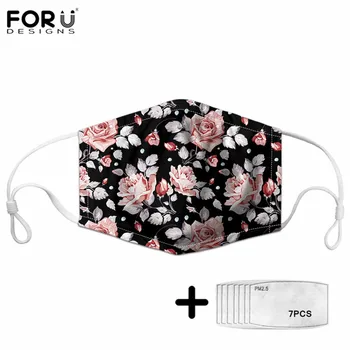 FORUDESIGNS Tropical Flowers Pattern Women Comrfortable Elastic Adjustable Half Face Mouth Mask Dustproof Non-disposable Maske
FORUDESIGNS Tropical Flowers Pattern Women Comrfortable Elastic Adjustable Half Face Mouth Mask Dustproof Non-disposable Maske