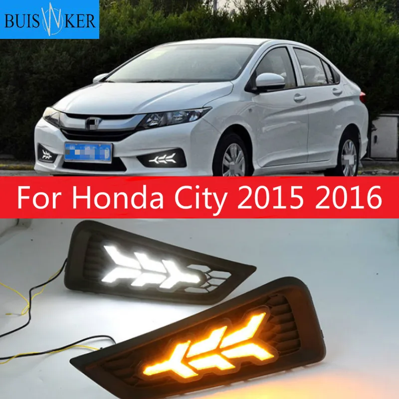 Дневные ходовые огни без ошибок для Honda City 2015 2016 светодиодный ные дневные ходовые огни, противотуманные фары, автомобильный Стайлинг
Дневные ходовые огни без ошибок для Honda City 2015 2016 светодиодный ные дневные ходовые огни, противотуманные фары, автомобильный Стайлинг