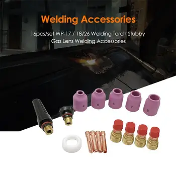 16/17pcs Tips Holders Welder Nozzles Contact Consumable Welding Tools Accessory Fit for Welding Torch Tool Accessories
16/17pcs Tips Holders Welder Nozzles Contact Consumable Welding Tools Accessory Fit for Welding Torch Tool Accessories